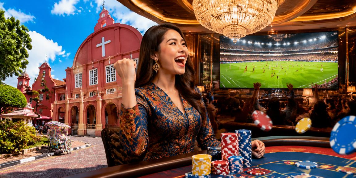 Pertaruhan bola sepak di Melaka melalui platform 4d2u dengan tema batik Malaysia